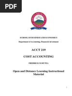 ACCT 219-Cost Accounting PDF