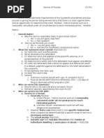 99 Attack Plan Service of Process