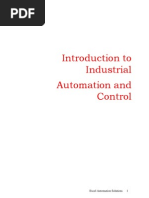 Introduction To Industrial Automation and Control PDF