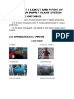JJ308 REPORT Layout and Piping of The Steam Power Plant System