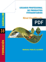Manual Manipulador de Productos Fitosanitarios. Nivel Cualificado. Manual para El Alumno PDF