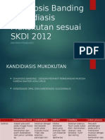 Diagnosis Banding Kandidiasis Mukokutan Sesuai SKDI 2012