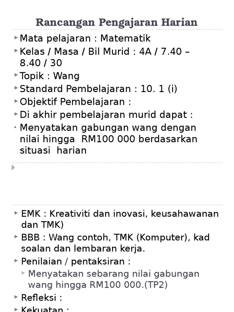 Rph Matematik Tahun 4 Wang Pdf