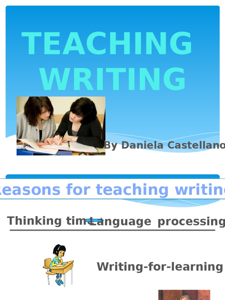 Effective Strategies for Teaching Writing | PDF | General Fiction