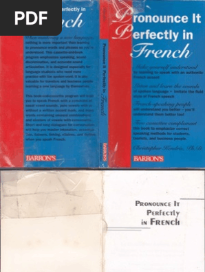 Pronounce It Perfectly In French English Language Vowel