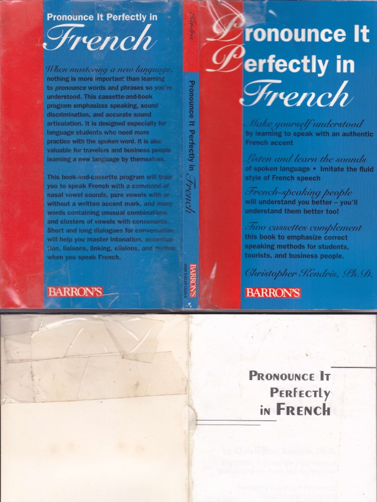 Pronounce It Perfectly in French, PDF, English Language