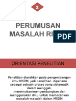 II - Penetapan Masalah Riset-2