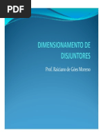 Dimensionamento de Disjuntores