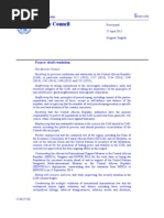 #MINUSCA #UNSC Draft Resolution #CAR