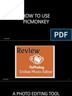 Marie Fay - Pulido - How To Use Picmonkey PDF