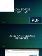 Marie Fay - Pulido - How To Use Ustream PDF