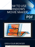 Marie Fay - Pulido - How To Use Windows Movie Maker PDF