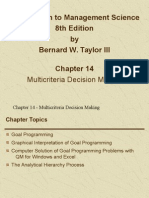 Introduction To Management Science 8th Edition by Bernard W. Taylor III