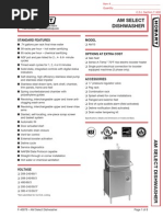 Hobart AM15 Dishwasher