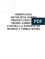 Ordenanza de Ruidos y Vibraciones1277216675