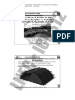 Lnec - ICDS12: Variation of Stress in Arch Structures Due To Variable Concrete Pressure Models