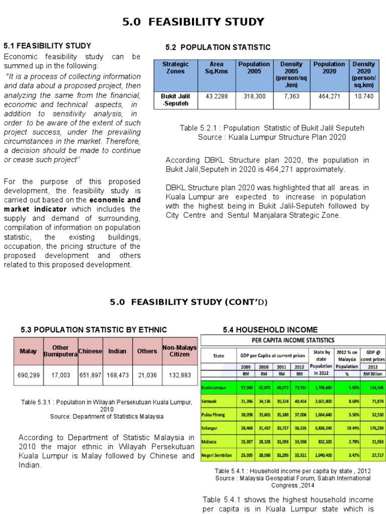 Economic Feasibility Study Overview | PDF | Malaysia | Feasibility Study