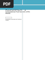 Assignment 1: Computational Fluid Dynamic (CFD) Mkaa8