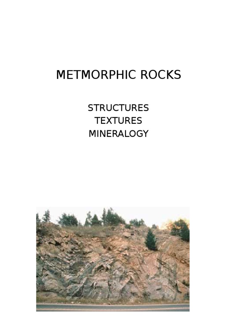Metamorphic Rock Types and Features | PDF | Social Science | Home & Garden
