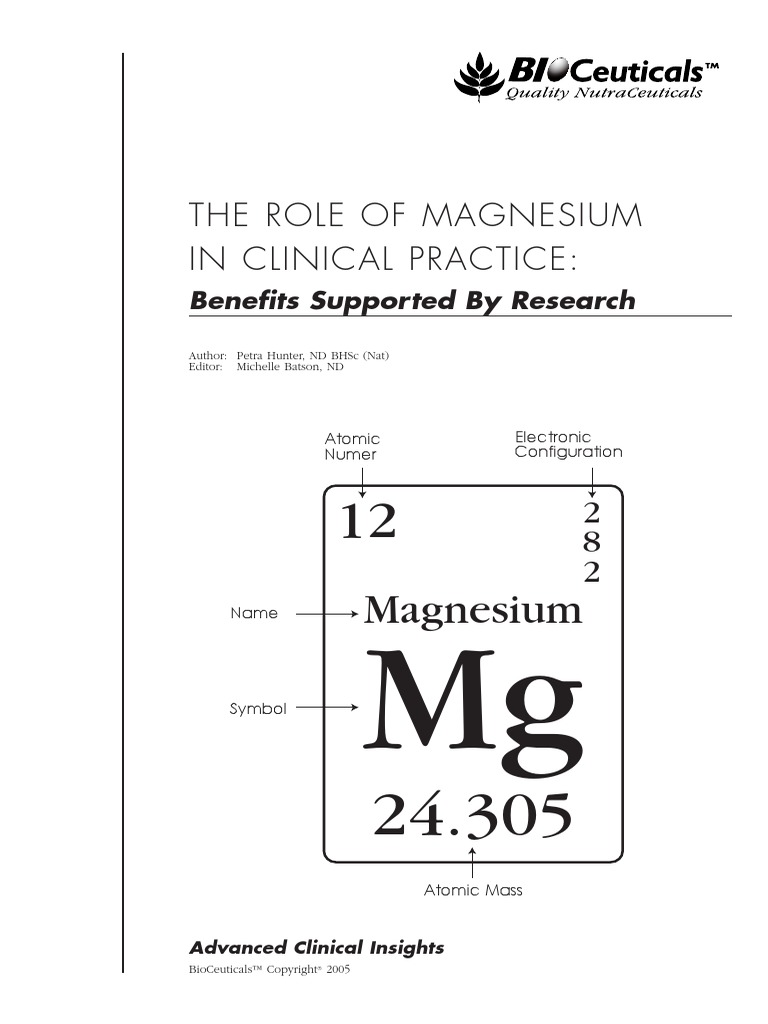 The Role of Magnesium in Clinical Practice PDF Cardiac Arrhythmia