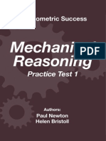 Psychometric Mechanical Reasoning