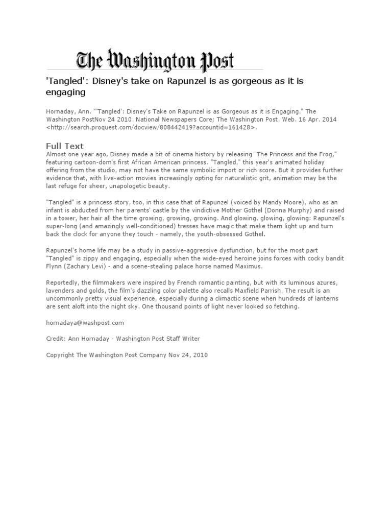 Tangled | PDF