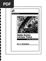 Ian Rowland - Alpha Mentalism Lecture Notes