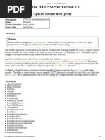 Mod - Proxy - Apache HTTP Server PDF