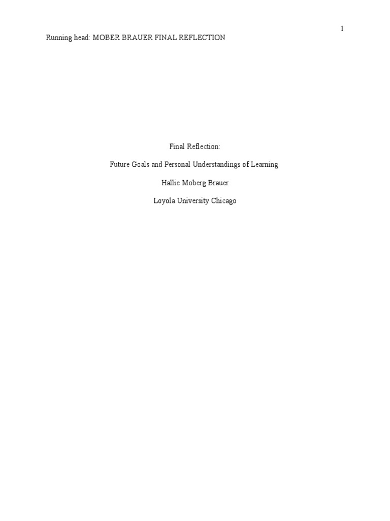 Curriculum Development Reflection | PDF | Critical Thinking | Curriculum