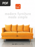 Gus Modern Fall 2012 Collection Modern Furniture Made Simple