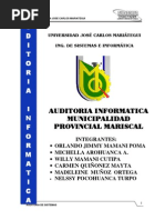 Auditoria Informatica-municipalidad Moquegua