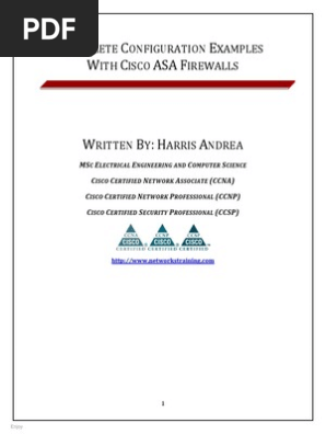 Complete Configuration Examples With Cisco Asa Firewalls Pdf Virtual Private Network File Transfer Protocol