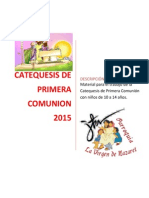 Catequesis 1 Comunión - Catequistas