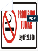 Prohibido Fumar