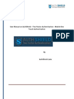 Auth Shield Lab- Mobile One Touch Authentication Solutions