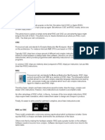 Module 5 - Cisc vs Risc