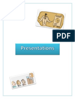 presentations binder