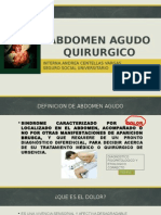 Abdomen Agudo QuierurgicoTERMINADO