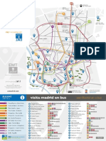 Plano Turísticodelos Autobusesde Madrid