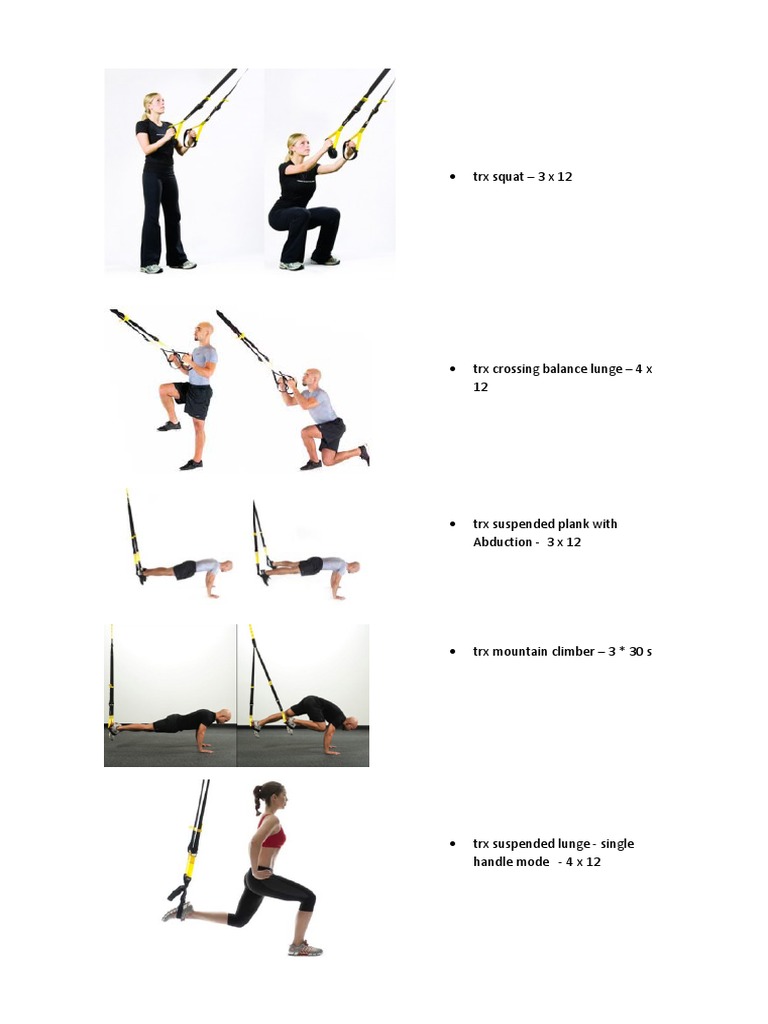 TRX Workout Routine | PDF
