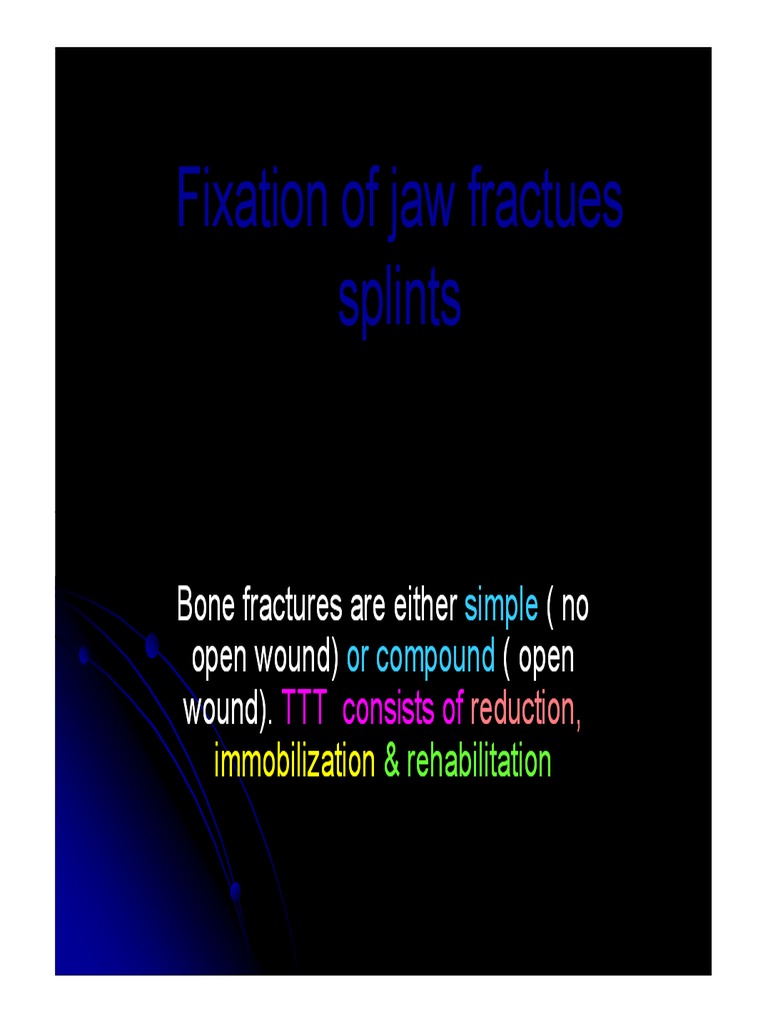 Splints (Compatibility Mode) | PDF | Dentures | Anatomical Terms Of ...