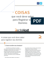 Ebook Registrodominio4 Coisas Que Voce Deve Saber PDF