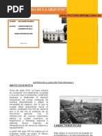 ARQUITECTURA REPUBLICANA