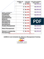 Cost Schedule 042715