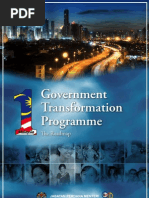 Gorvernment Malaysia Transformation Program Roadmap 2010-2012