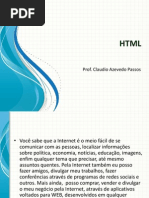 Apresentação HTML
