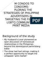 Thesis Presentation On LGBTQ-targeted Advertising