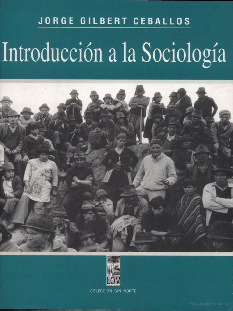 Libro de Introduccion A La Sociologia | PDF