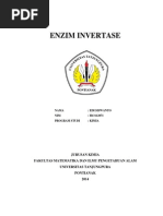 Download Lpaoran Praktikum Biokimia Enzim Invertasi Edi Siswanto by Edy_Siswanto_Mahap SN263464263 doc pdf