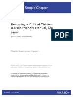 Becoming A Critical Thinker: A User-Friendly Manual, 6/e